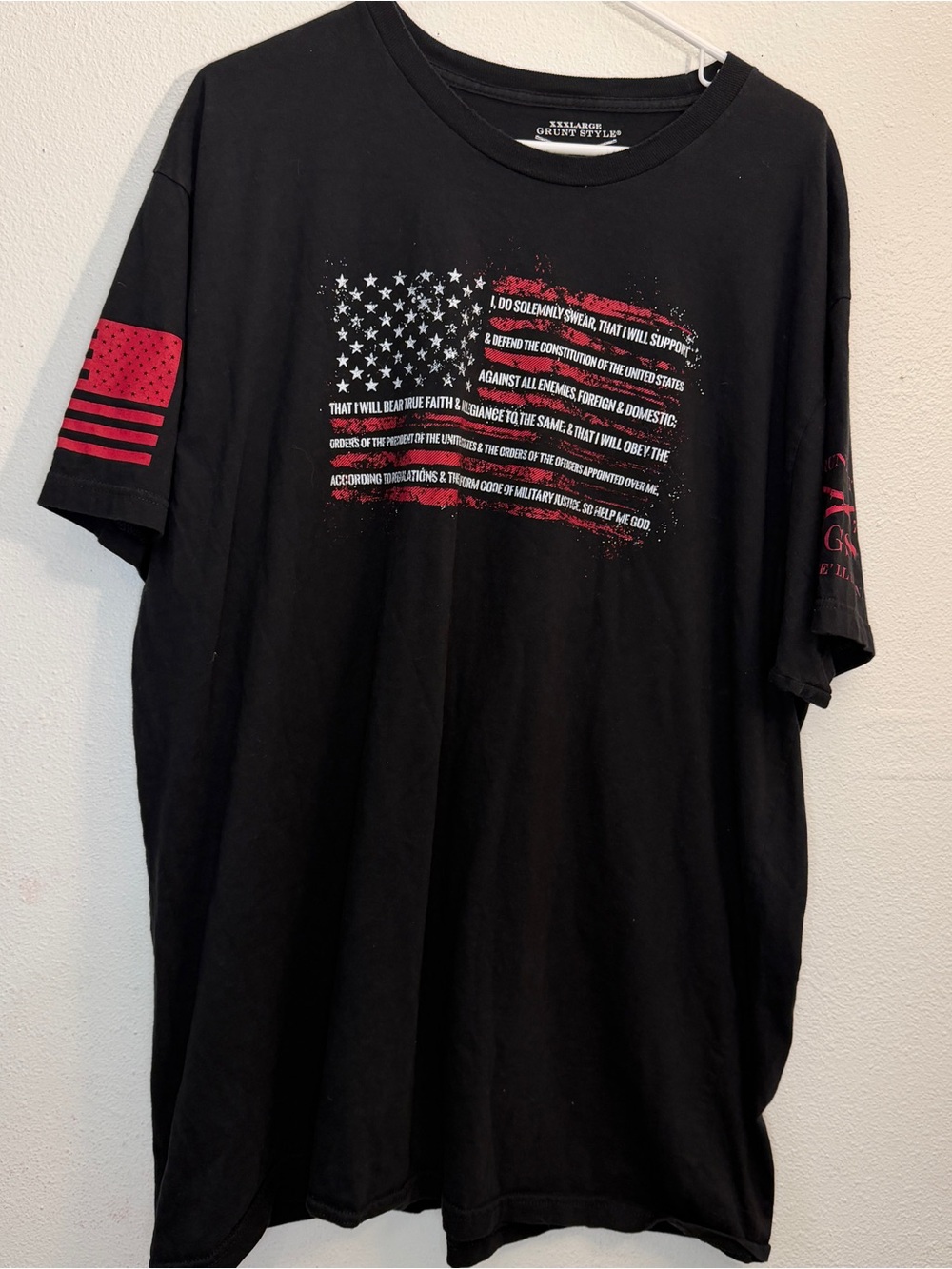 Grunt Style Oath Short-Sleeve T-Shirt for Men, Sz XXL or 3X